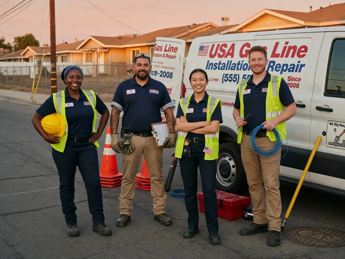 Gas Line Installation company in Points, WV